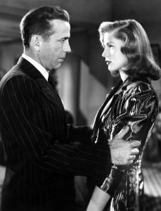 Bacall y Bogart en la película El sueño eterno