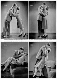 ¿Cómo besar? LIFE Magazine, 1942